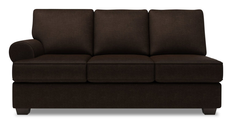Sofa de gauche Roll de la collection Sofa Lab - Luxury Chocolate