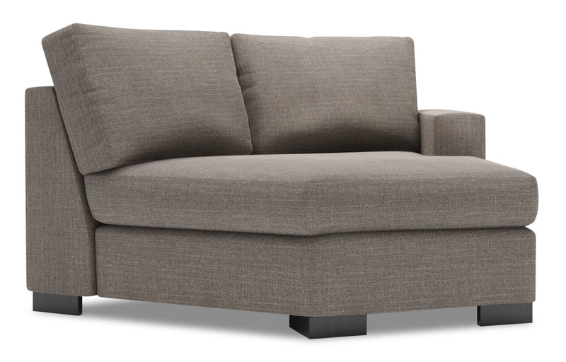Fauteuil Cuddler de droite Track de la collection Sofa Lab - Luna Smoke