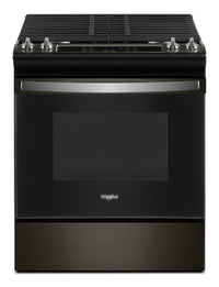  Cuisinière à gaz Whirlpool de 5 pi³ avec autonettoyage - acier inoxydable noir - WEG515S0LV