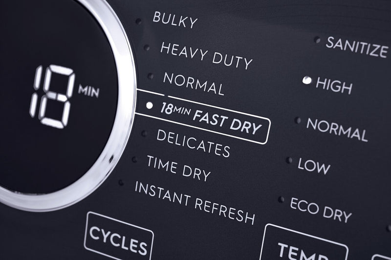 Sécheuse à gaz Electrolux de 8 pi³ avec vapeur - blanche - superposable - ELFG7437AW