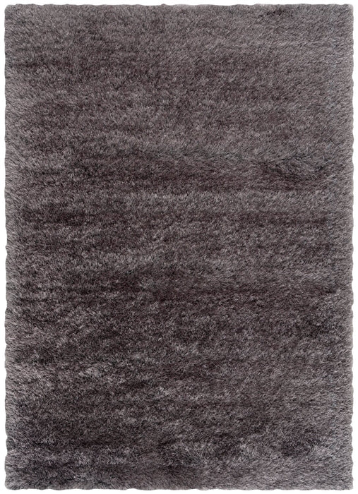 Carpette Glam gris foncée - 5 pi x 7 pi