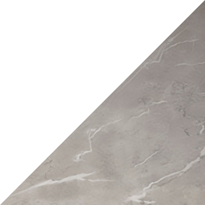 Meuble pour téléviseur moderne Marla de 47 po avec rangement et système de gestion des câbles pour téléviseurs jusqu’à 50 po - blanc