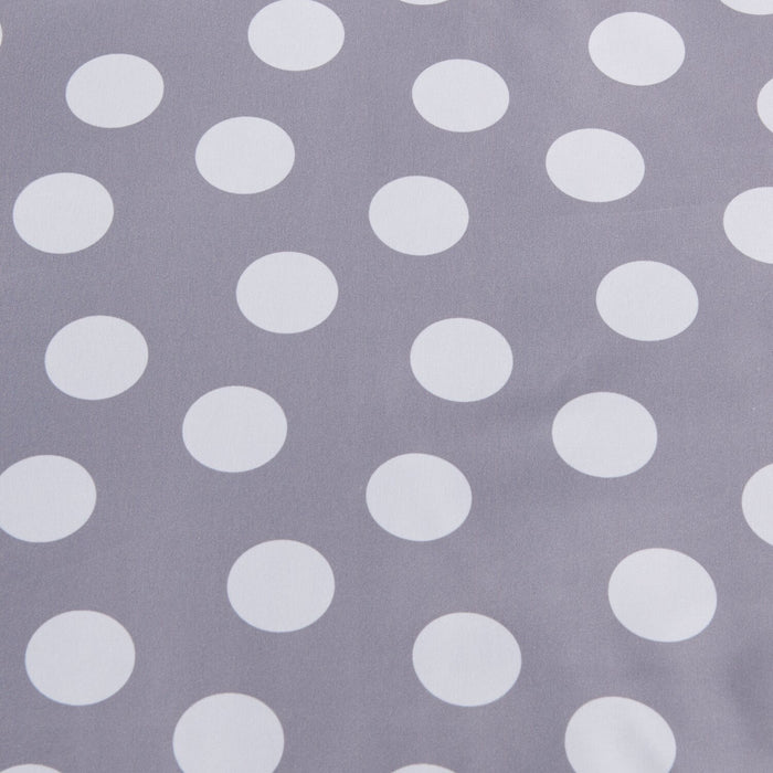 Ensemble d'édredon Portia 3 pièces pour lit simple - gris