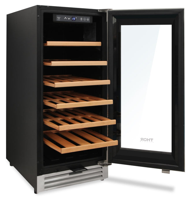 Réfrigérateur Thor de 3,1 pi³ et de 15 po à 1 porte - acier inoxydable - TWC1501-SS