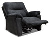 Fauteuil coulissant inclinable Gybson de 38 po fabriqué au Canada en tissu - gris graphite
