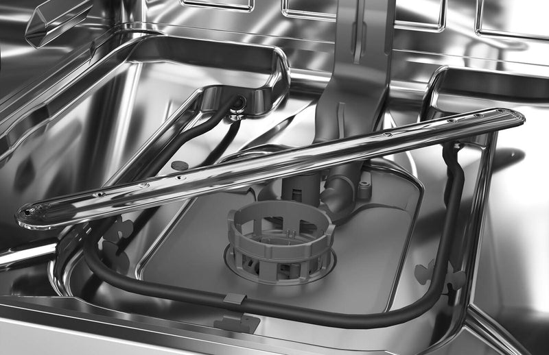 Lave-vaisselle encastré KitchenAid de 24 po et de 39 dBA avec commandes sur le dessus et 3e panier - acier inoxydable avec fini PrintShieldMC - KDTE204KPS