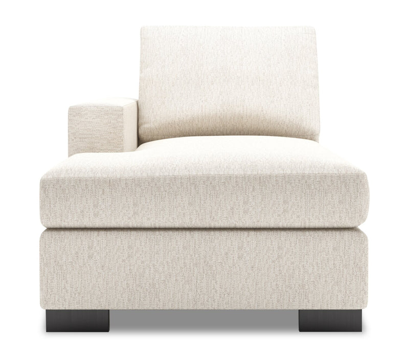 Fauteuil long de droite Track de la collection Sofa Lab - Luxury Sand