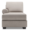 Fauteuil long de droite Roll de la collection Sofa Lab - Pax Slate