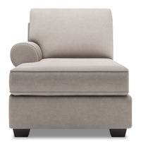 Fauteuil long de droite Roll de la collection Sofa Lab - Pax Slate