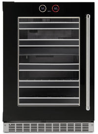 Refroidisseur à vin Reserve de Silhouette de 5 pi³ et de 23,9 po à 1 porte - noir - SRVWC050L