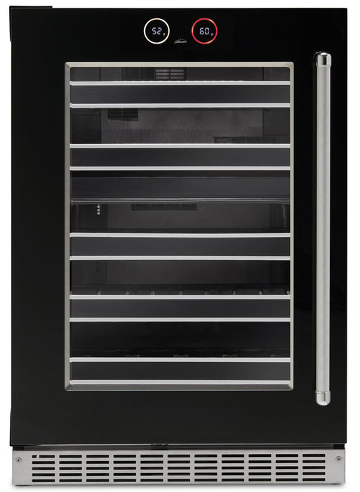 Refroidisseur à vin Reserve de Silhouette de 5 pi³ et de 23,9 po à 1 porte - noir - SRVWC050L