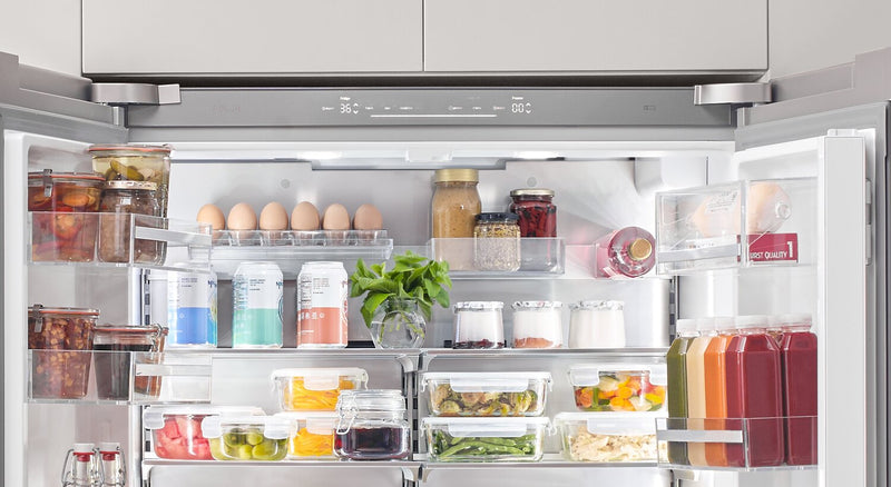 Réfrigérateur Bosch de 20,8 pi³ à portes françaises de profondeur comptoir - B36CT81ENS