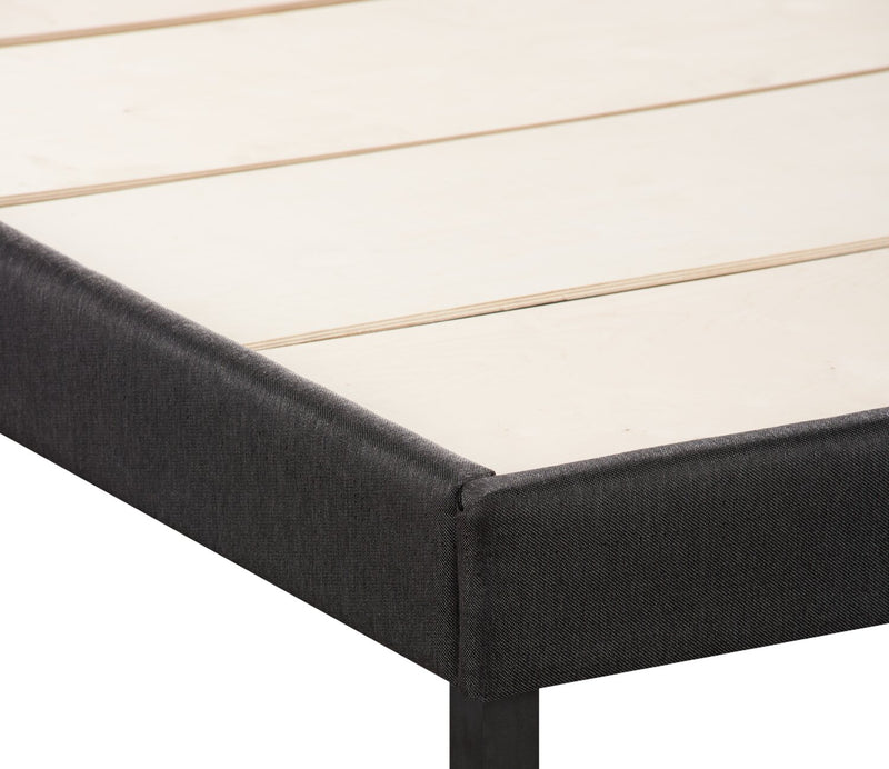 Base plateforme Breeze pour lit simple très long - gris foncé
