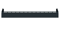  Coup-de-pied Café de 36 po noir mat pour cuisinière professionnelle- CXPR6TKPMDS 