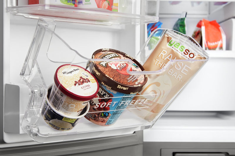 Réfrigérateur Maytag de 25 pi³ et de 36 po à compartiments juxtaposés - acier inoxydable résistant aux traces de doigts - MSS25C4MGZ