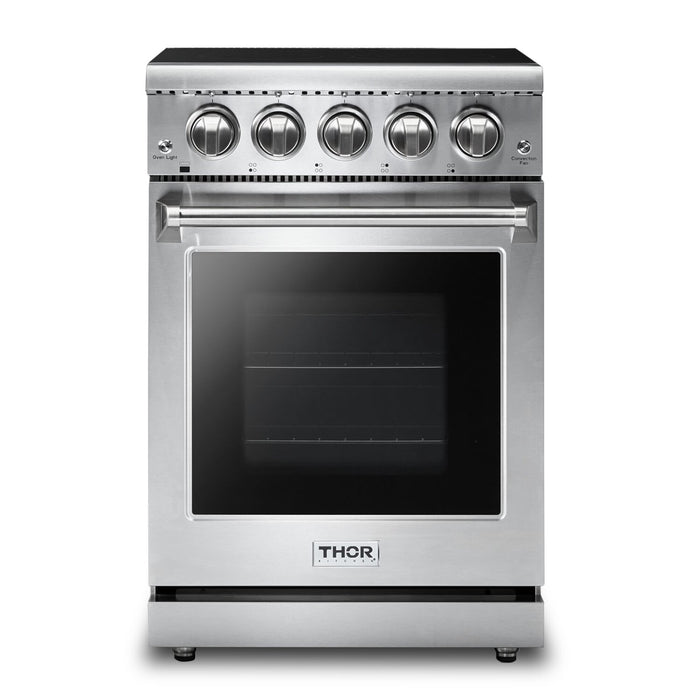 Cuisinière électrique professionnelle Thor Kitchen de 24 po - HRE2401