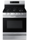 Cuisinière intelligente à gaz amovible Samsung de 6 pi³ avec friture à air - acier inoxydable - NX60A6511SS/AA