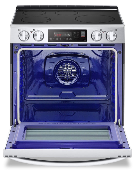 Cuisinière intelligente à induction LG de 6,3 pi³ avec friture à air et convection ProBake ConvectionMD - acier inoxydable Smudge-ProofMD - LSIL6334F