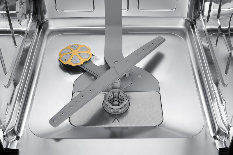 Lave-vaisselle encastré Samsung à 48 dBA de 24 po avec commandes sur le dessus, technologie de lavage ultrapuissant Storm WashMD et mise en marche différée - DW80CG5420SRAA