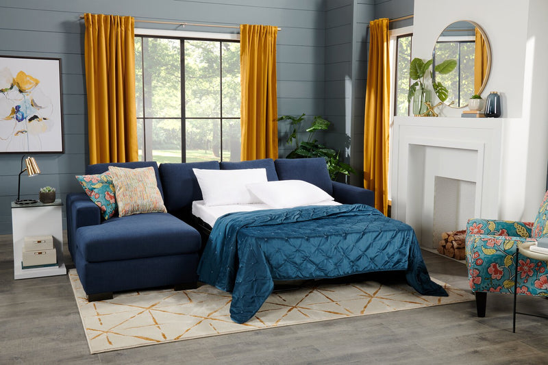 Sofa-lit de droite Track de la collection Sofa Lab - Pax Navy