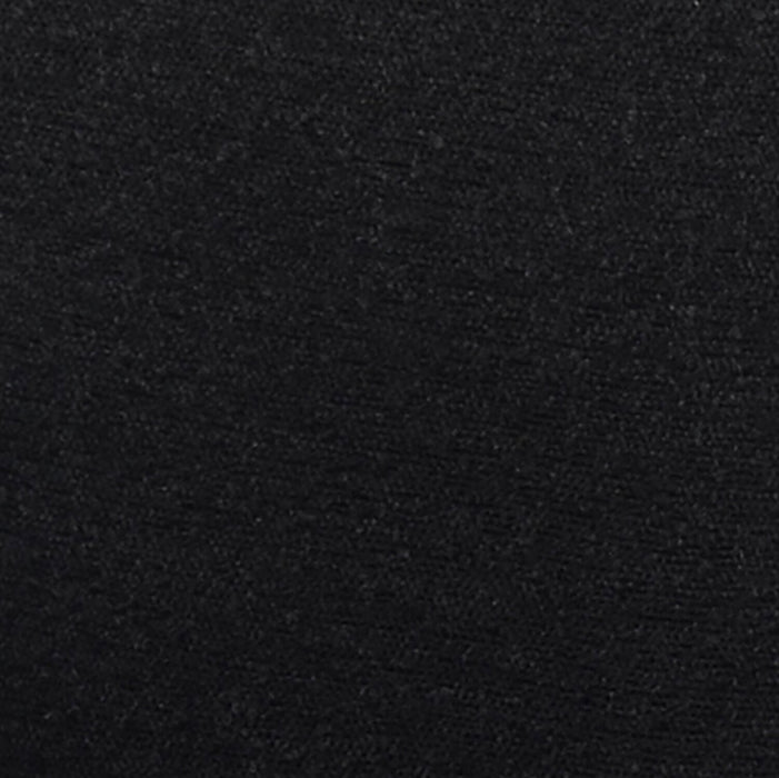 Chaise de salle à manger Bali en tissu bouclé et en métal - noire