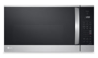 Four à micro-ondes à hotte intégrée LG de 1,8 pi³ avec EasyCleanMD et cuisson par capteur - acier in…