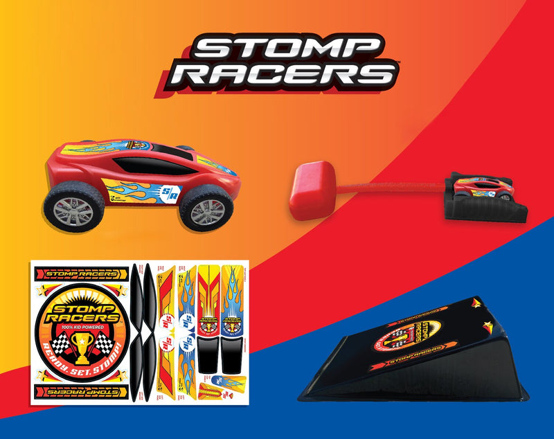 Jouet lance-voitures Stomp RocketMD Stomp RacersMC