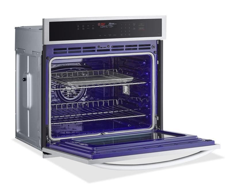 Four mural électrique LG de 4,7 pi³ et de 30 po avec convection véritable - acier inoxydable Smudge-ProofMD - WSEP4723F