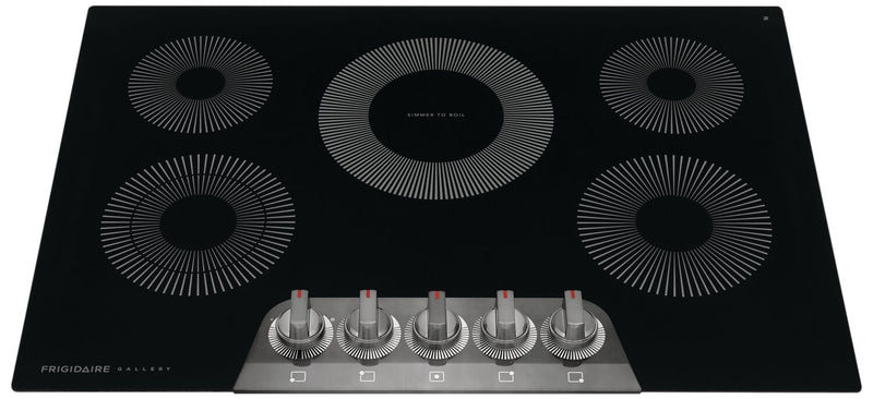 Surface de cuisson électrique Frigidaire Gallery de 30 po à 5 éléments - acier inoxydable noir - GCCE3070AD