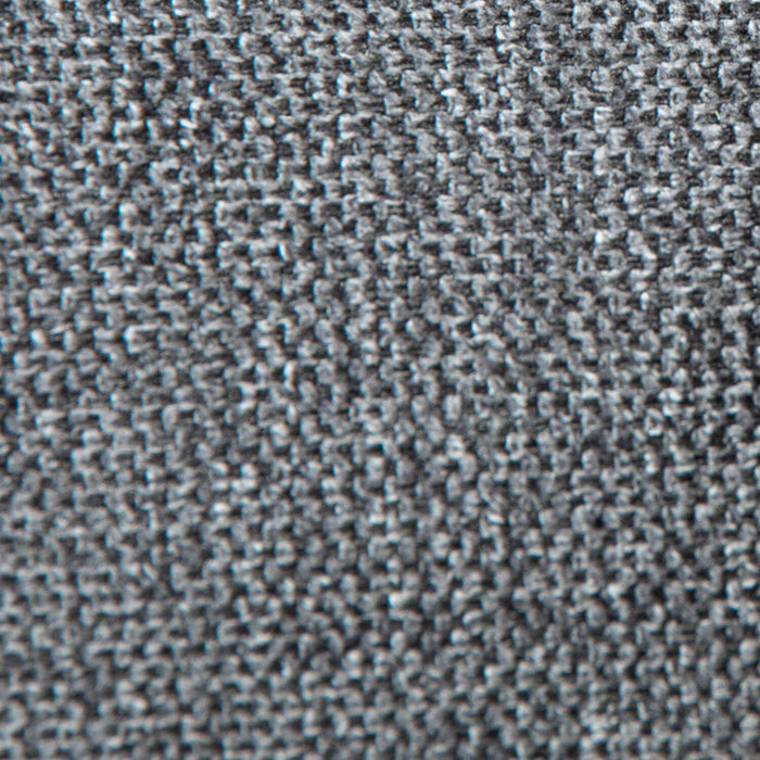 Pouf de rangement modulaire Evolve de Scott Living de 39,5 po en tissu d’apparence lin avec coussin en duvet et plumes - gris anthracite