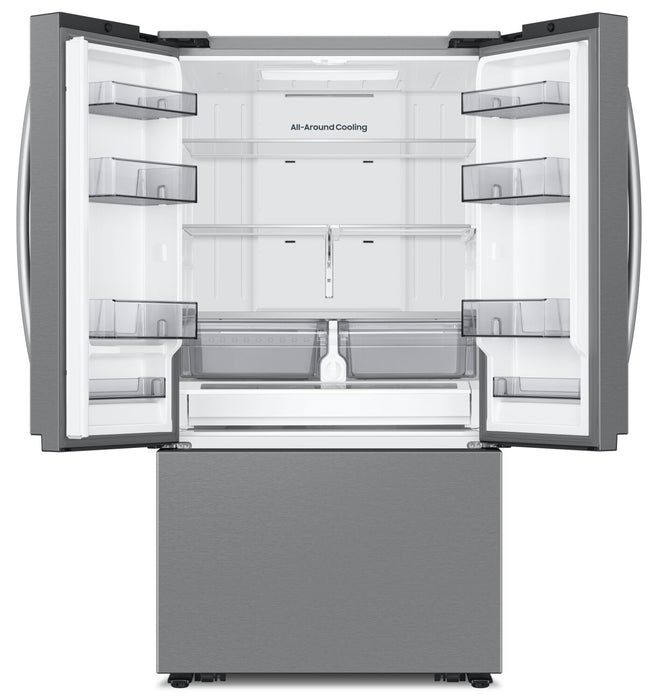 Réfrigérateur Samsung de 27 pi³ et de 36 po de profondeur comptoir avec technologie SpaceMaxMC - acier inoxydable - RF27CG5100SRAA