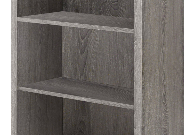 Bibliothèque Slade de 23,75 po à 4 tablettes - taupe foncé