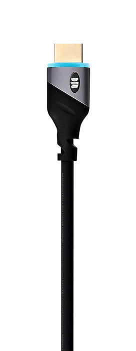 Câble HDMI haute vitesse Monster 4K de 6 pieds avec lumière DEL bleue - MHV1-1028-BLU