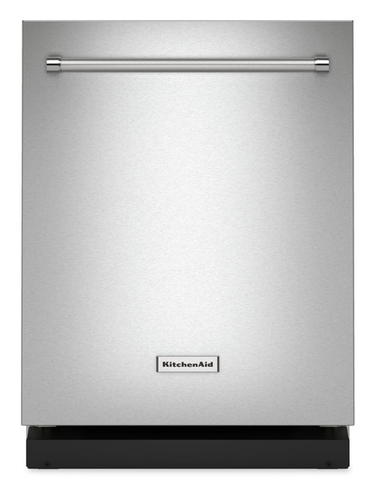 Lave-vaisselle encastré KitchenAid de 24 po et de 39 dBA avec commandes sur le dessus - acier inoxydable avec fini PrintShieldMC - KDTF924PPS