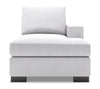 Fauteuil long de gauche Track de la collection Sofa Lab - Pax Ice