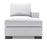 Fauteuil long de gauche Track de la collection Sofa Lab - Pax Ice