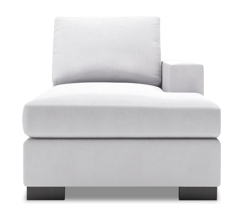 Fauteuil long de gauche Track de la collection Sofa Lab - Pax Ice