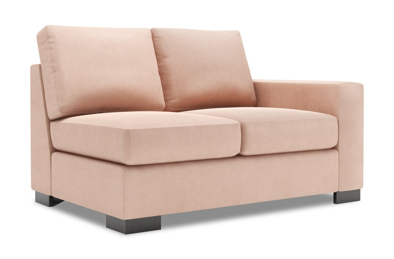 Causeuse de droite Track de la collection Sofa Lab - Pax Rose