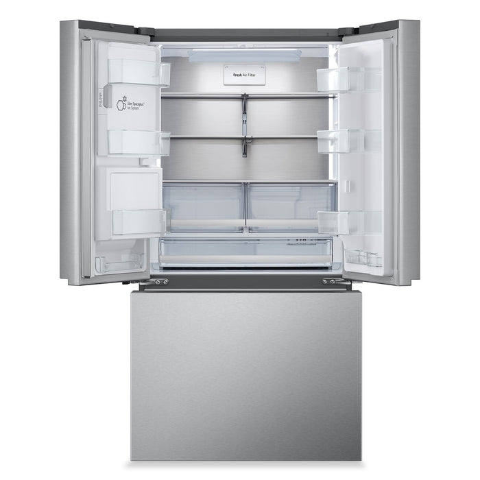 Réfrigérateur LG de 26 pi³ et de 36 po à portes françaises de profondeur comptoir MAXMC - acier inoxydable Smudge-ProofMD - LRYXC2606S