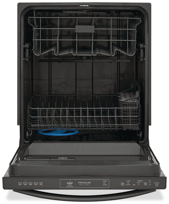 Lave-vaisselle encastré Frigidaire Gallery de 24 po et de 52 dBA avec commandes sur le dessus - acier inoxydable noir Smudge-ProofMC - GDPH4515AD 