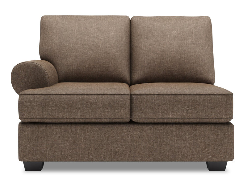 Causeuse de gauche Roll de la collection Sofa Lab - Luna Praline