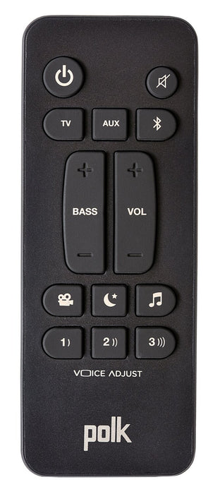 Barre de son à 2.1 canaux POLK avec DolbyMD Digital, DTS Virtual:XMC et caisson d’extrêmes graves sans fil (Signa S3) 