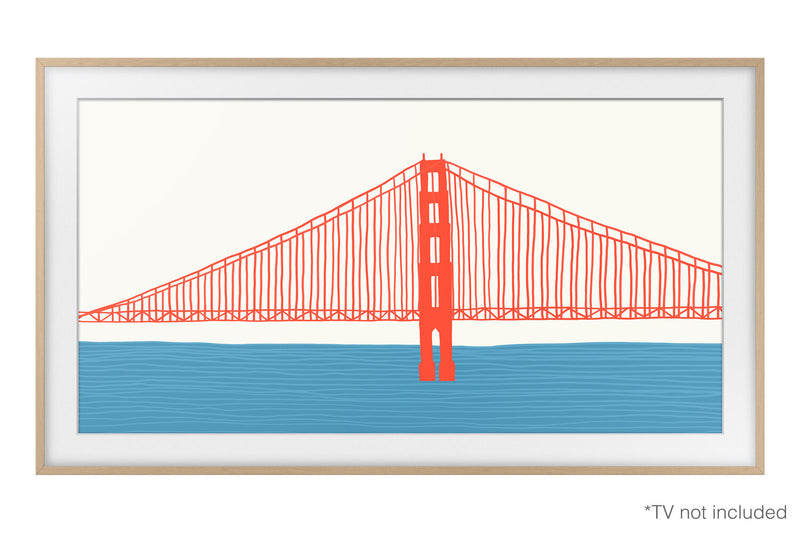 Cadre personnalisable Samsung pour téléviseur 43\" The Frame - Teck moderne