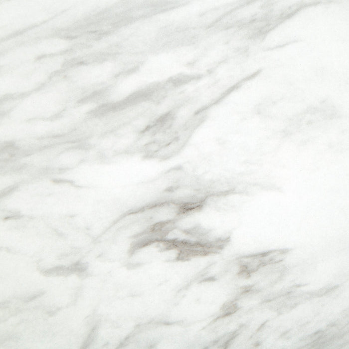 Ensemble 3 tables modernes Donnesta de 46 po (table à café et 2 tables de bout) - imitation de marbre avec armature en métal noir