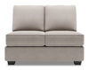 Causeuse sans accoudoirs Roll de la collection Sofa Lab - Pax Slate