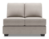 Causeuse sans accoudoirs Roll de la collection Sofa Lab - Pax Slate