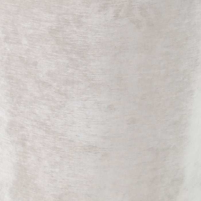 Chaise de salle à manger Lexi en tissu d’apparence velours et en métal - taupe