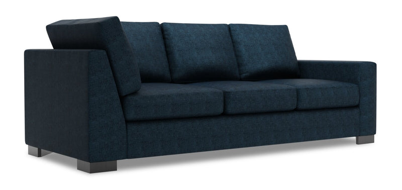 Sofa de droite pour rallonge Track de la collection Sofa Lab - Luxury Indigo