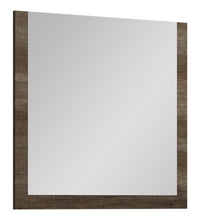  Miroir de commode de chambre à coucher Gino - fabriqué en Italie, moderne - brun