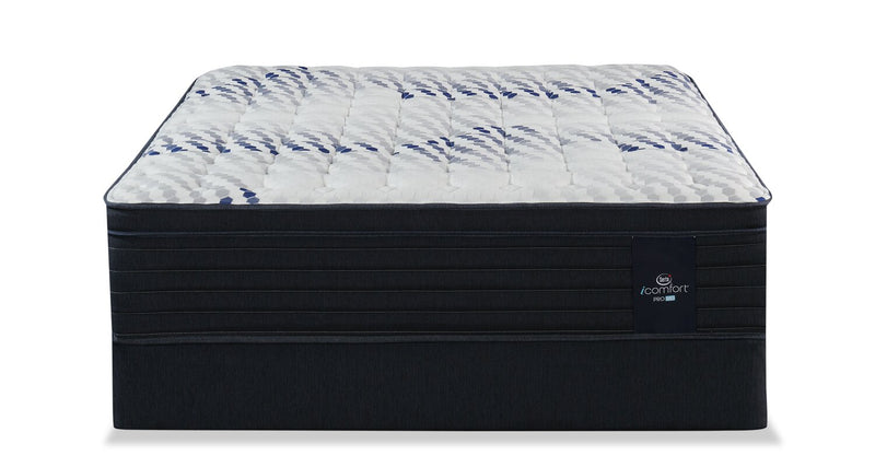Ensemble matelas à Euro-plateau ProHD Vanguard 2.0 Hybrid iComfortMD de Serta pour grand lit